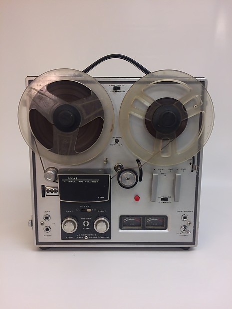 Buy Vintage Akai 1710 Tube Reel-to-Reel 4 Track Tape Recorder